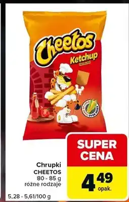 Carrefour Express Chrupki ketchupowe Cheetos oferta