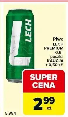 Carrefour Express Piwo Lech Premium puszka oferta