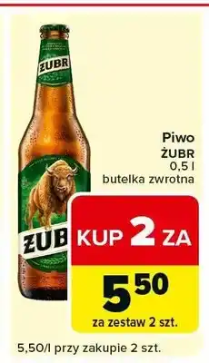 Carrefour Express Piwo Żubr oferta