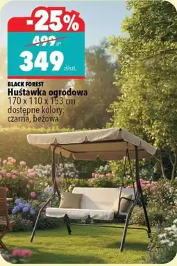 Biedronka BLACK FOREST Huśtawka ogrodowa oferta