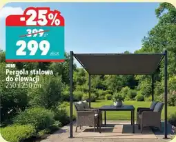 Biedronka JUMI Pergola stalowa do elewacji oferta