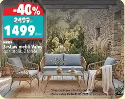 Biedronka MEVEN Zestaw mebli Valey oferta