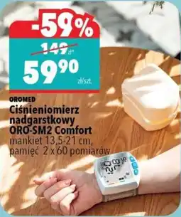Biedronka OROMED Ciśnieniomierz nadgarstkowy ORO-SM2 Comfort oferta