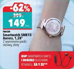 Biedronka TRACER Smartwatch SMK15 Aurora, 1,28" oferta