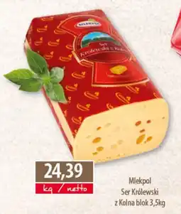 DUO-TES Mlekpol Ser Królewski z Kolna blok oferta