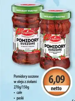 DUO-TES Pomidory suszone w oleju z ziołami oferta