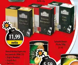 DUO-TES Ahmad Herbata Expresowa bez zawieszki oferta