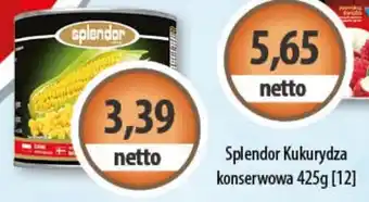 DUO-TES Splendor Kukurydza konserwowa oferta