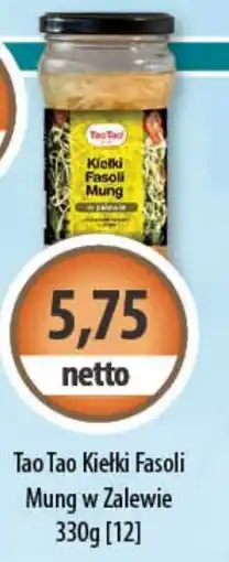 DUO-TES Tao Tao Kiełki Fasoli Mung w Zalewie oferta