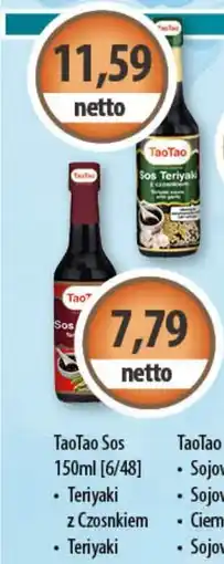 DUO-TES TaoTao Sos Teriyaki z Czosnkiem oferta