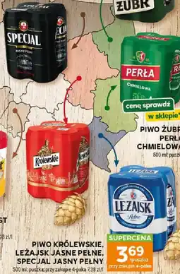 Stokrotka Market Piwo królewskie, leżajsk jasne pełne specjal jasny pełny oferta