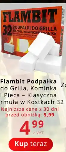 Poczta Polska Flambit podpałka do grilla, kominka i pieca oferta