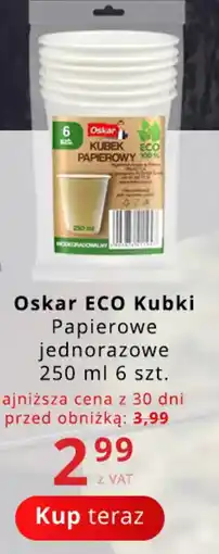 Poczta Polska Oskar ECO Kubki papierowe oferta