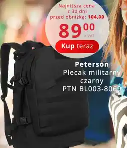 Poczta Polska Peterson Plecak militarny oferta