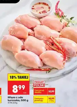 Biedronka Mięso z uda kurczaka oferta