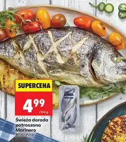 Biedronka Świeża dorada patroszona Marinero oferta