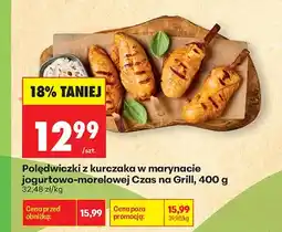 Biedronka Polędwiczki z kurczaka w marynacie jogurtowo-morelowej Czas na Grill oferta