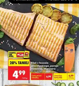 Biedronka Filet z łososia atlantyckiego porcja rodzinna Marinero oferta