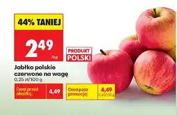 Biedronka Jabłko czerwone na wagę polskie oferta