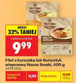 Biedronka Filet z kurczaka Nasze Smaki oferta