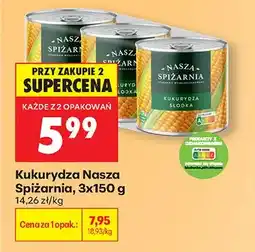 Biedronka Kukurydza słodka Nasza Spiżarnia oferta