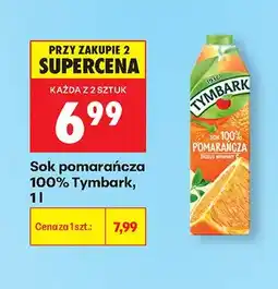 Biedronka Sok pomarańczowy 100% Tymbark oferta