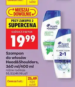 Biedronka Szampon do włosów Head&Shoulders oferta