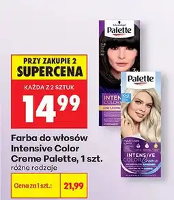 Biedronka Farba do włosów Intensive Color Creme Palette oferta