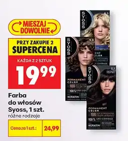 Biedronka Farba do włosów Syoss oferta
