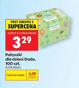 Biedronka Patyczki dla dzieci Dada oferta