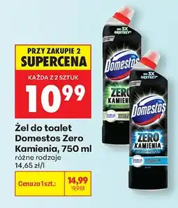 Biedronka Żel do toalet Domestos Zero Kamienia oferta