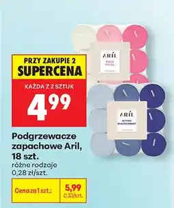 Biedronka Podgrzewacze zapachowe Aril Rose Petal oferta