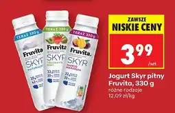 Biedronka Jogurt Skyr pitny Fruvita mango marakuja oferta