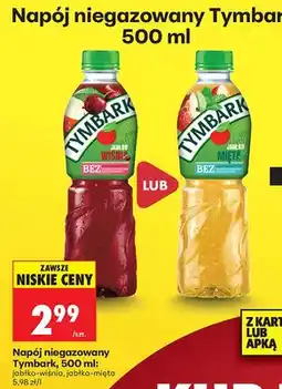 Biedronka Napój niegazowany Tymbark jabłko-mięta oferta