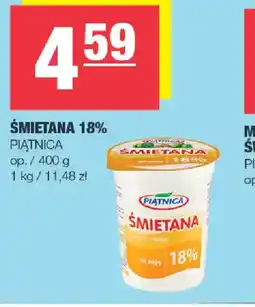 EuroSPAR Śmietana 18% oferta