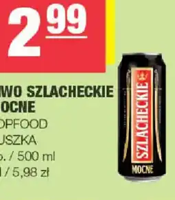 EuroSPAR Piwo Szlacheckie Mocne oferta