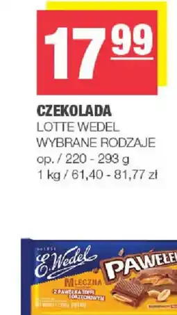 EuroSPAR Czekolada oferta