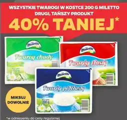 Netto Twarogi w kostce 200 g Miletto oferta