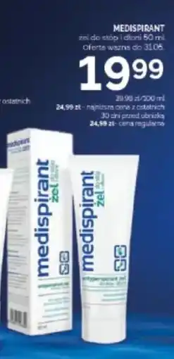 Ziko Dermo Medispirant żel do stóp i dłoni oferta
