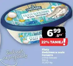 Netto Filety śledziowe w sosie Corsarro oferta