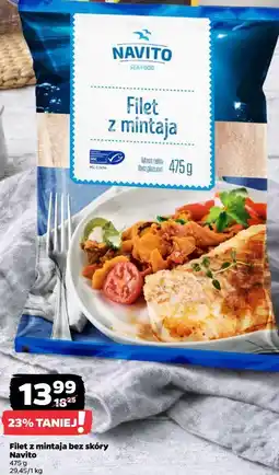 Netto Filet z mintaja bez skóry Navito oferta