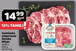 Netto Karkówka wieprzowa Sztuka Mięsa plastry oferta