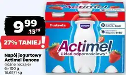 Netto Napój jogurtowy Actimel Danone oferta