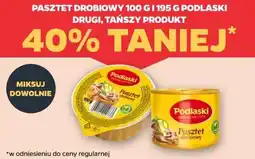 Netto Pasztet drobiowy 100 g i 195 g Podlaski oferta