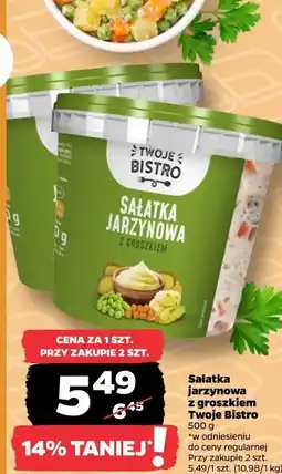 Netto Sałatka jarzynowa z groszkiem Twoje Bistro oferta