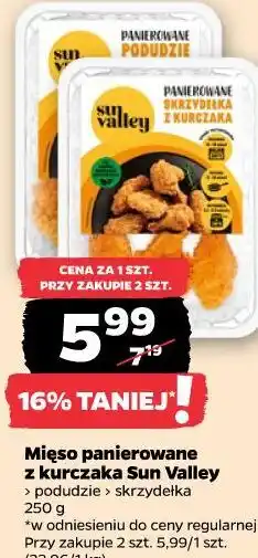 Netto Mięso panierowane z kurczaka Sun Valley oferta