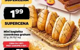Netto Mini bagietka czosnkowa graham oferta