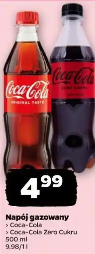 Netto Napój gazowany Coca-Cola Coca-Cola Zero Cukru oferta