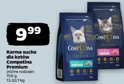 Netto Karma sucha dla kotów Competina Premium oferta