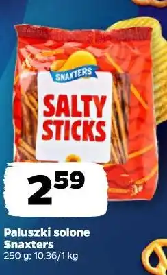 Netto Paluszki solone Snaxters oferta
